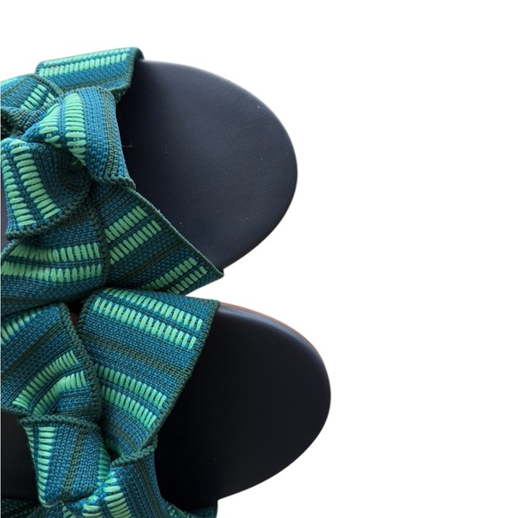 Rothy’s The Knot Sandal In Jungle Stripe Sz 8.5 - Picture 11 of 12